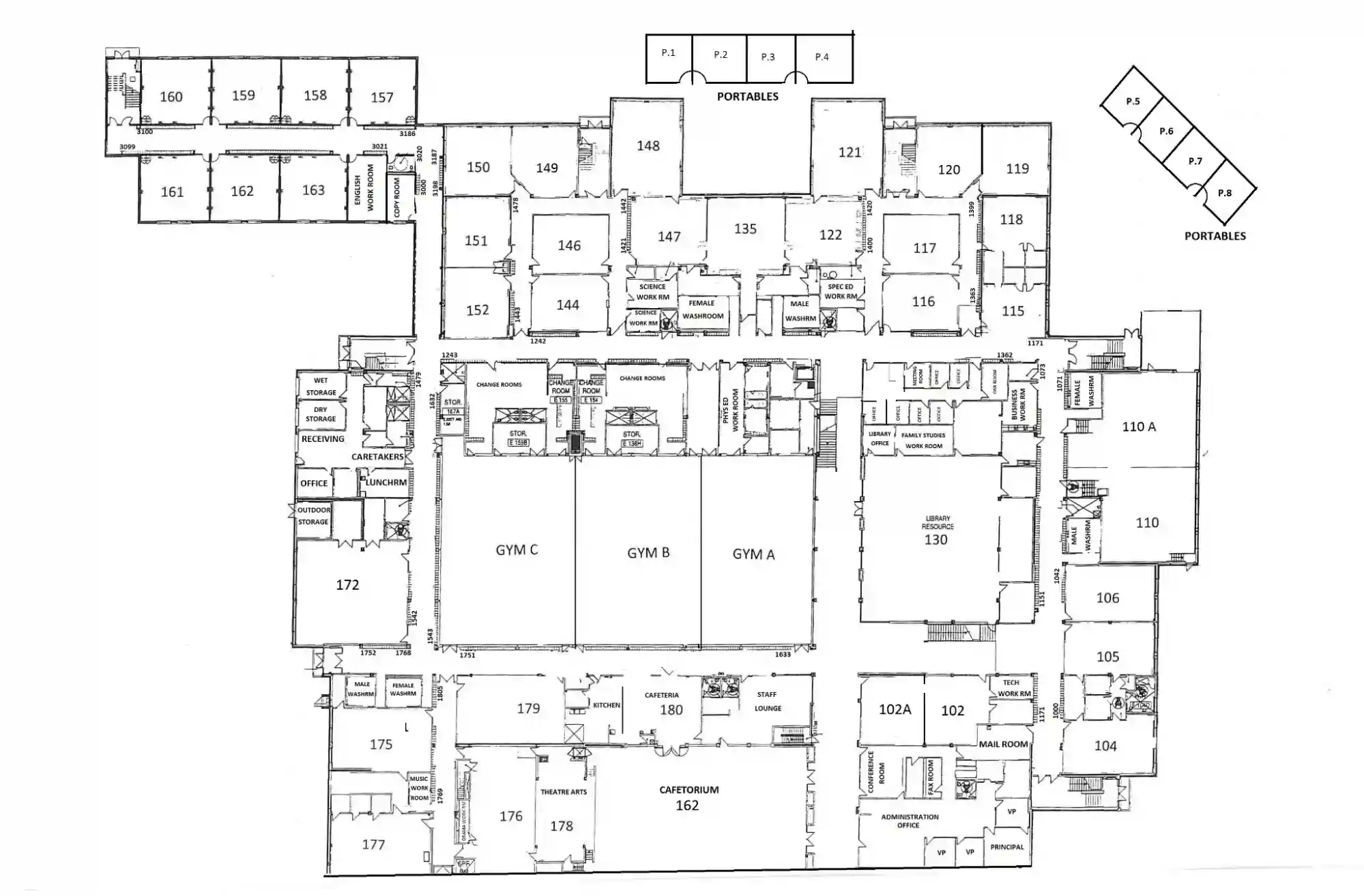 First floor map